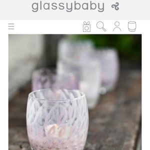 NIB glassybaby Diamond in the Rough